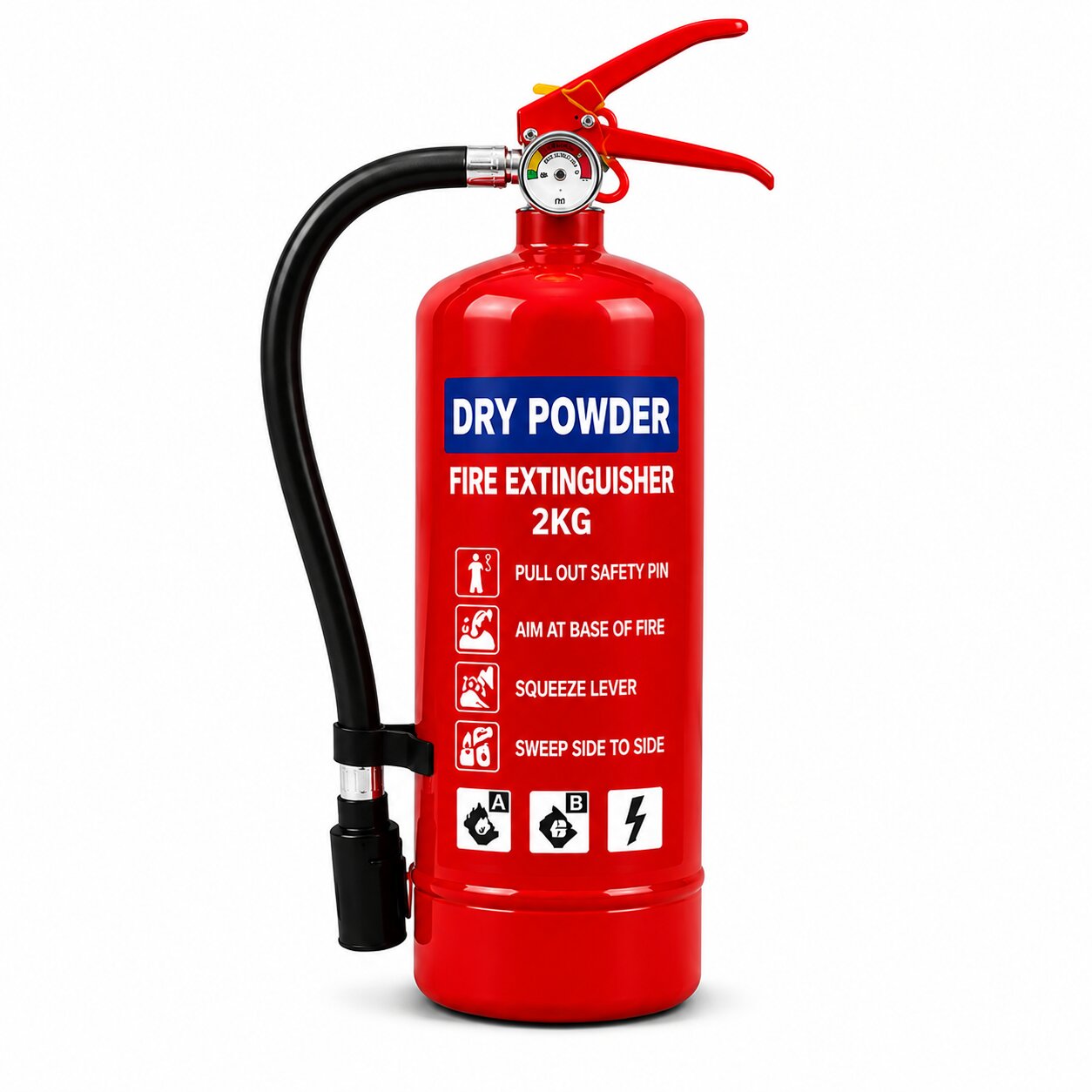 2KG Dry Powder Fire Extinguisher in Kenya - Reenka Safety